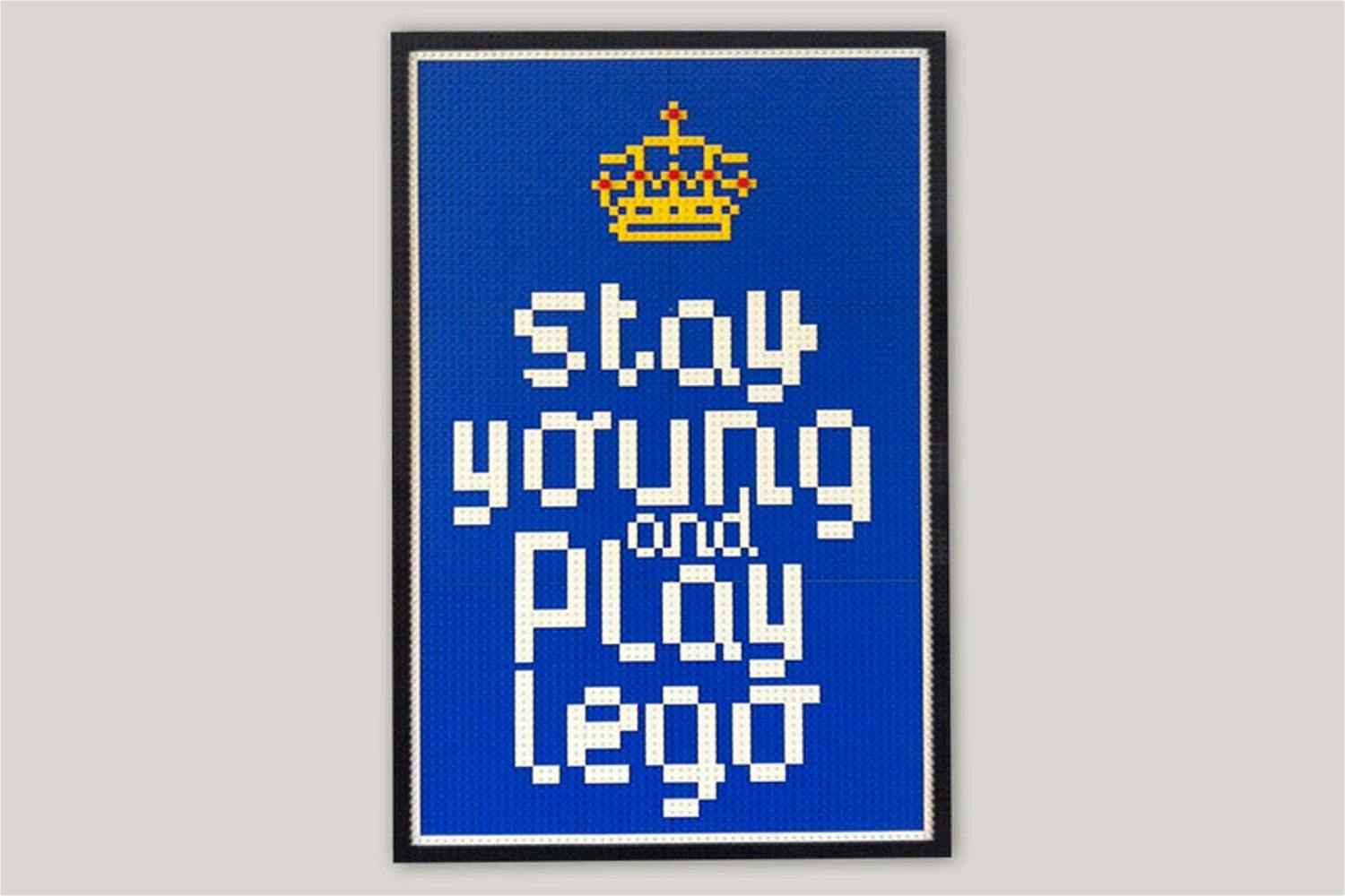 Stay yound and play Lego