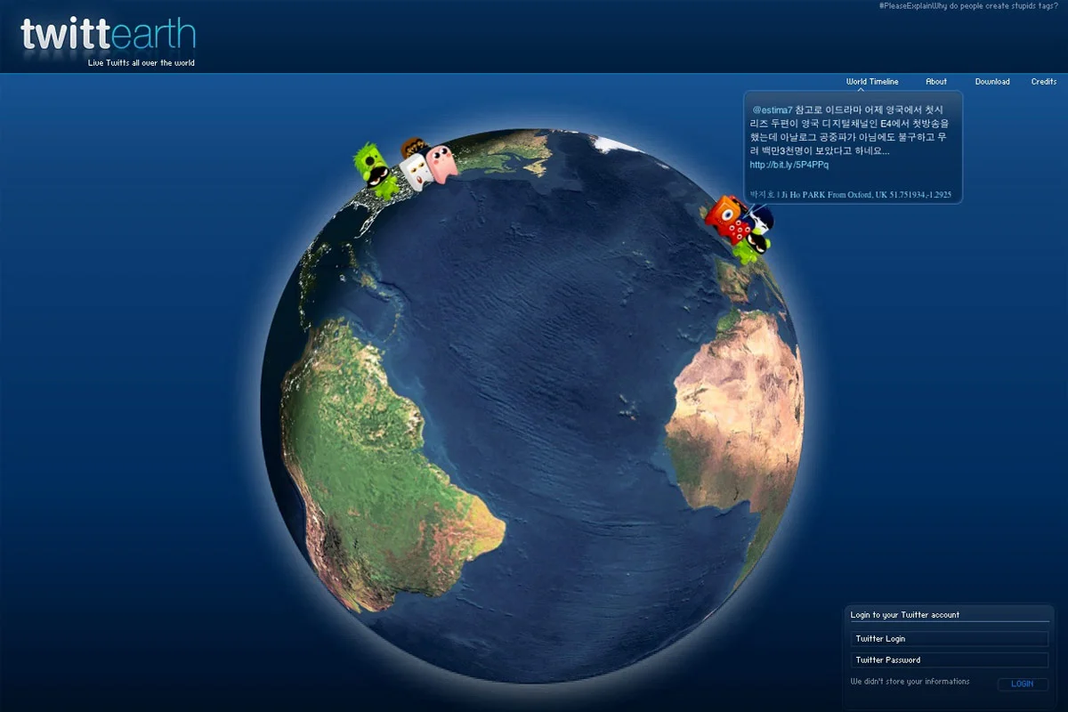 Twittearth