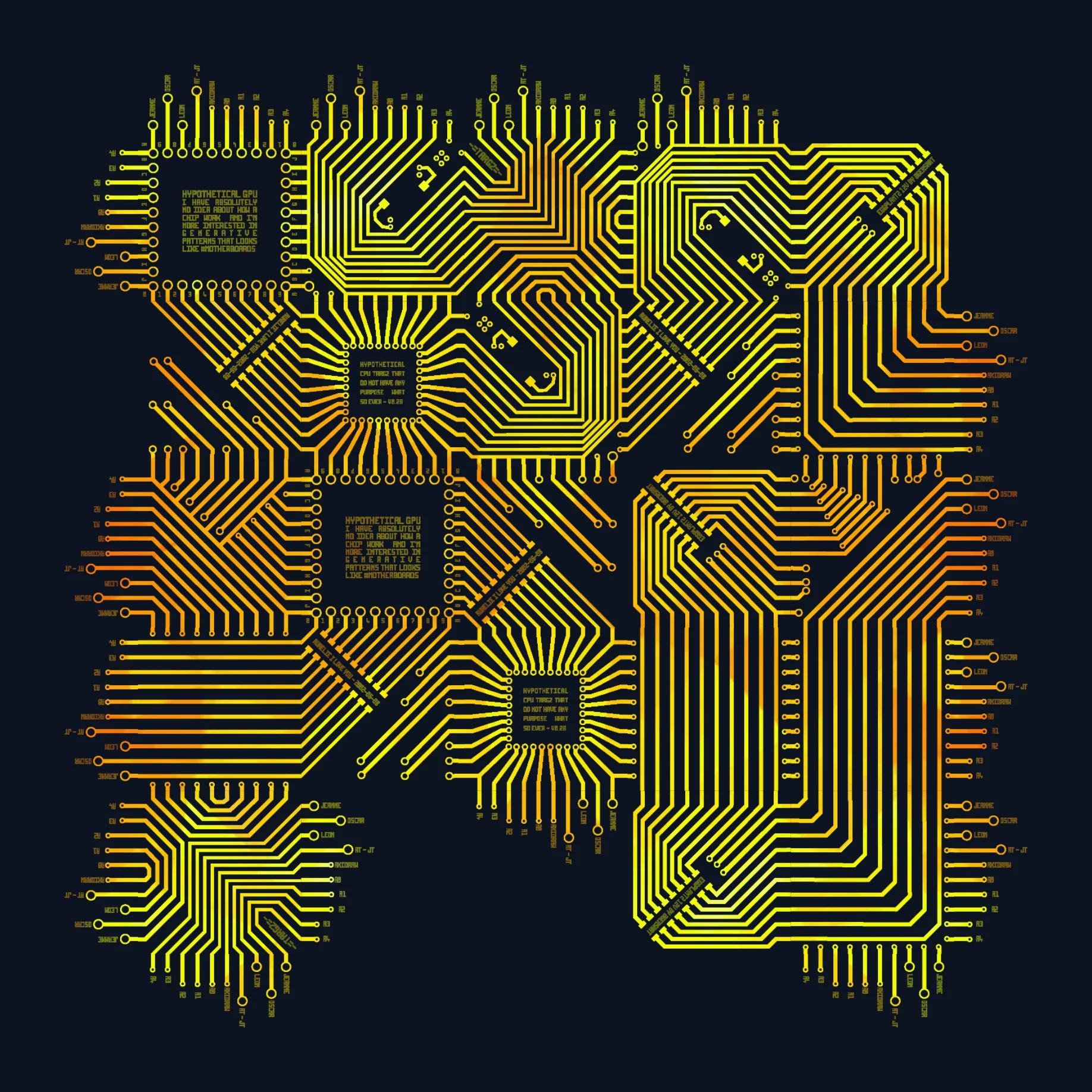 The Hypothetical Motherboards NFT's