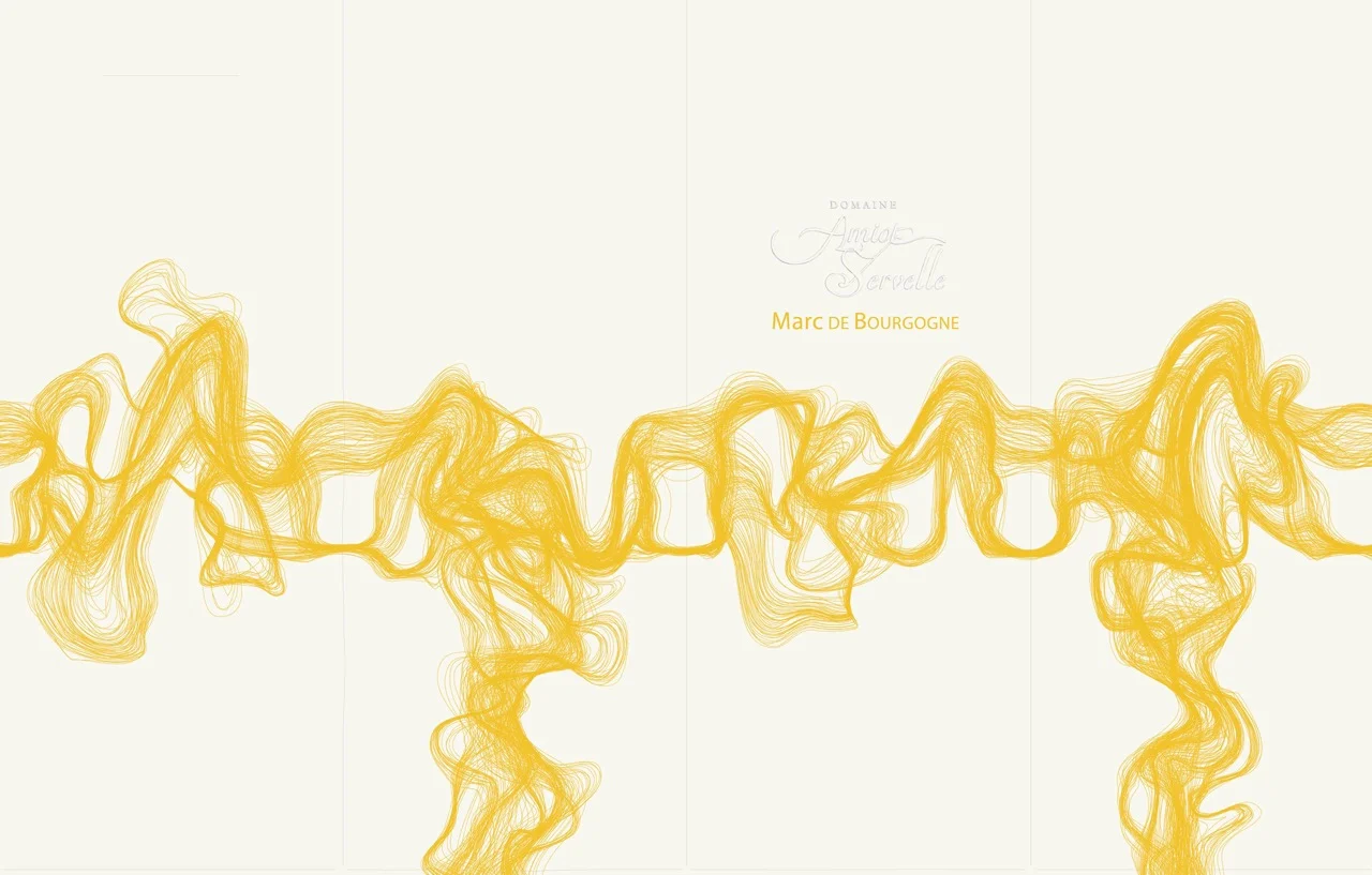 Marc de Bourgogne bottle mockup