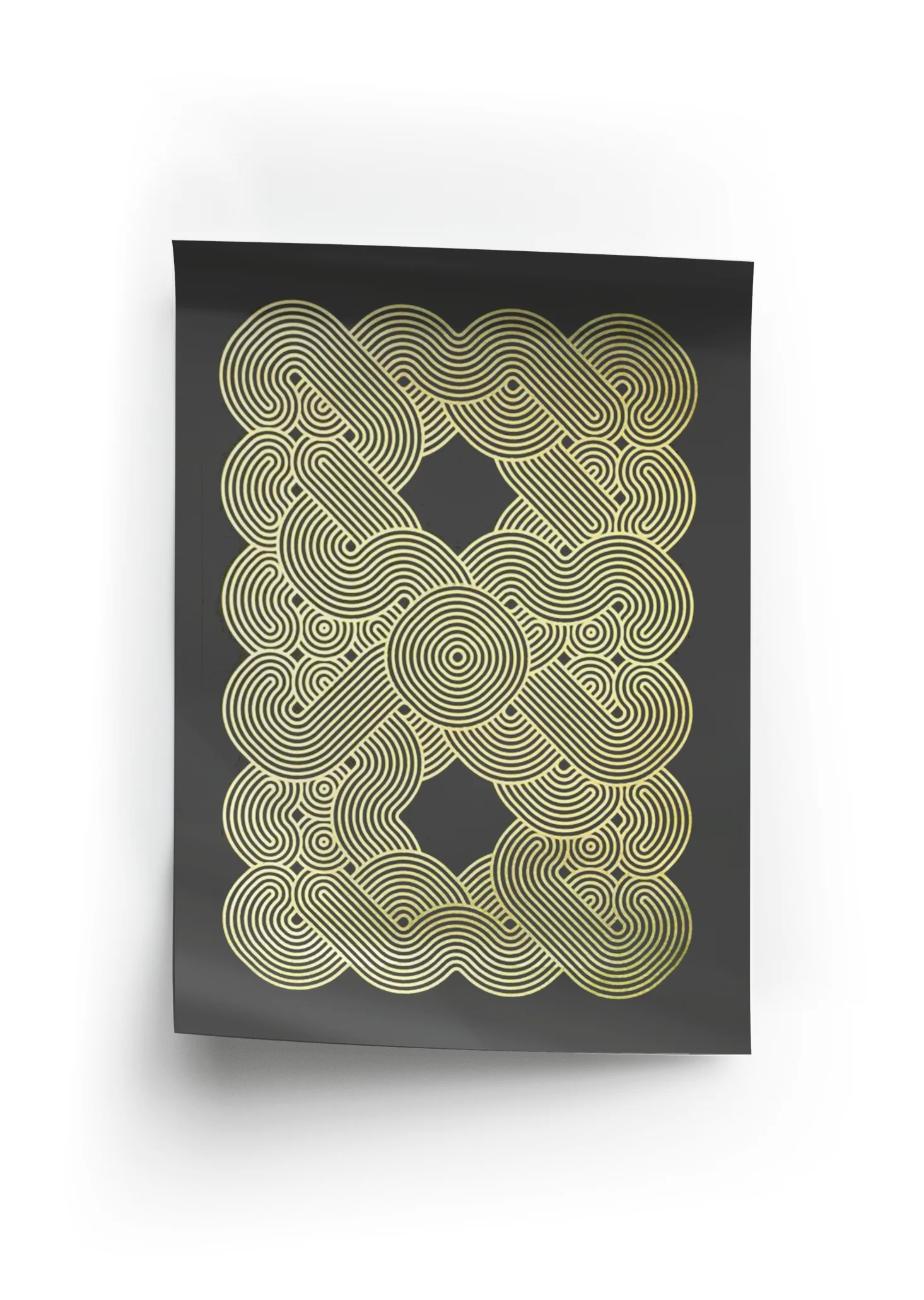 Blended Squares n°20 GOLD